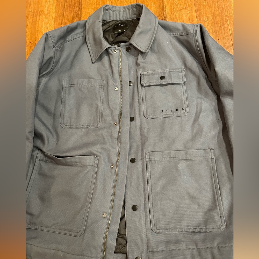 Sitka Harvester Chore Coat.  Size large. Excellent condition